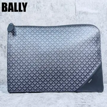 미사용 현행 발리 BALLY 클러치백 비즈니스백 블랙