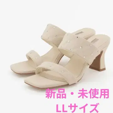 RANDA 란다 비쥬 x 퀼팅 샌들 LL 아이보리