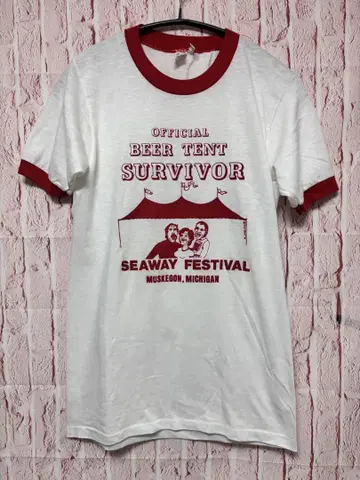 레어 70년대 USA산 STEDMAN 링거 T VINTAGE