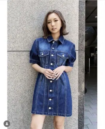 ENVYM 데님 원피스