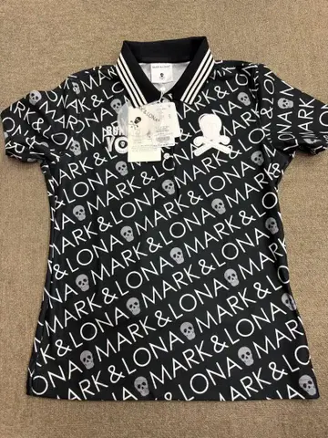 MARK & LONA 블랙 피케 셔츠 36