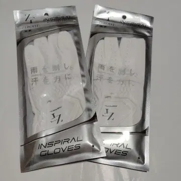 제로핏 인스파이럴 골프 그로브 화이트 24cm 2매