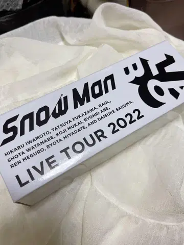 SnowMan LIVETOUR 2022 LABO 응원봉