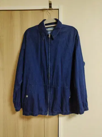 Denim Zip Blouson