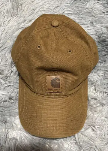 Carhartt 브라운 캡 프리사이즈