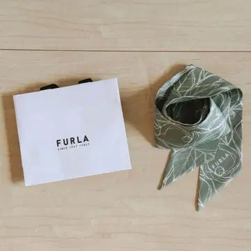 [미사용 새상품] FURLA (훌라) -2025 SS- 실크 스카프