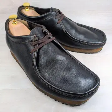 클락스 26.5cm 왈라비 가죽 브라운 계열 크레이프솔