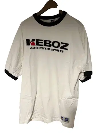 KEBOZ 화이트 티셔츠 반팔