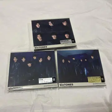 SixTONES 배리어 3매 세트