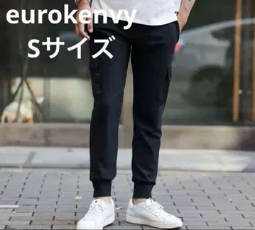 Eurokenvy 러그 스포 카고 팬츠 블랙 S
