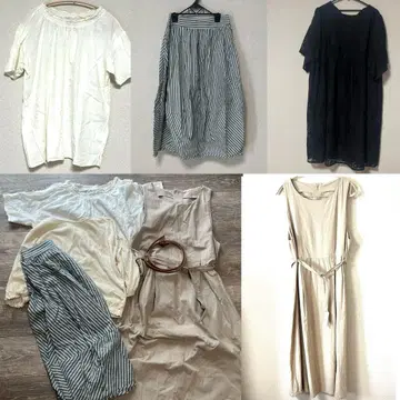 내추럴 여성용 세트 6점 세스 사만사 모스모스 멀로 UNIQLO