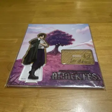 진격의 거인 어택 페스티벌 ATTACK FES 아크릴 스탠드 리바이