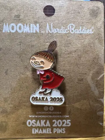 2025 엑스포 한정 무민 미이 핀 배지