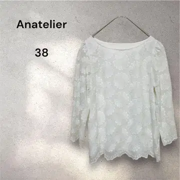 Anatelier 레이스 디자인 셔츠 38