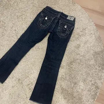 True Religion 데님 다크 블루 키라키라 24