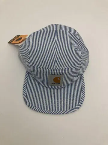 Carhartt 블루 화이트 스트라이프 야구 모자