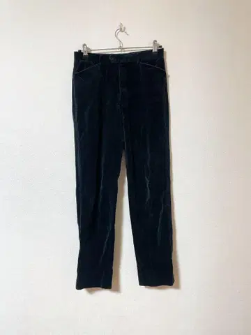 Paul Smith London 블랙 코듀로이 슬림핏 팬츠