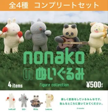 nonako 봉제 인형 피규어 컬렉션 전4종 세트