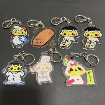 징기스칸의 진 군 칸 군 아크릴 키링 7세트