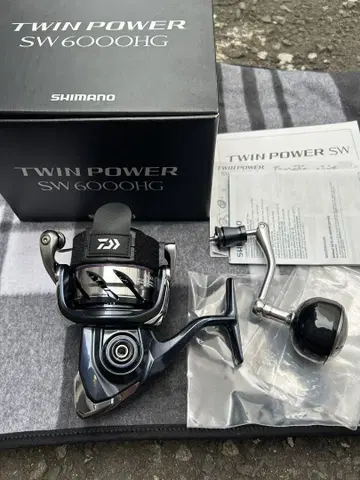 SHIMANO 트윈파워 SW 6000HG 스피닝 릴