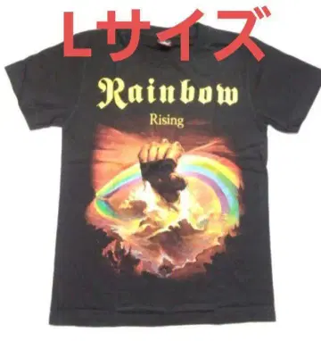 밴드 티셔츠 RAINBOW 레인보우 RIGING L 사이즈