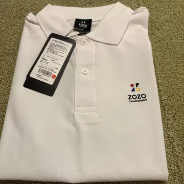 ZOZO CHAMPIONSHIP 피케 셔츠 화이트