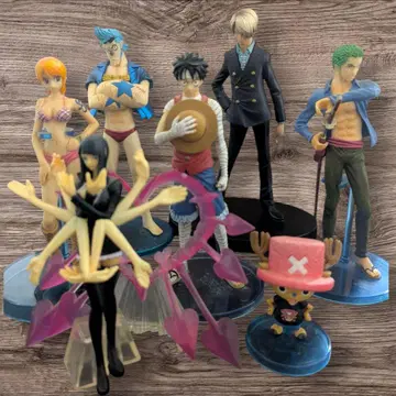 ONEPIECE 원피스 밀짚모자 일당 피규어 7개
