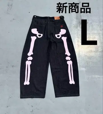 9090 Bone Rigid 데님 Pants 데님