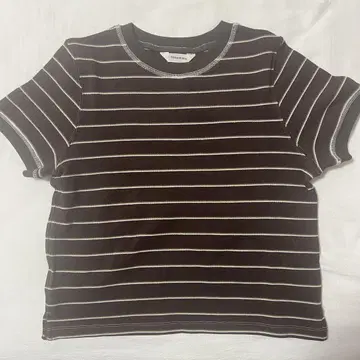 TODAYFUL Border Ringer Tee 초코