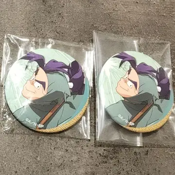 닌타마 란타로 5학년 대 6학년 편 시오에 몬지로 캔뱃지 2점