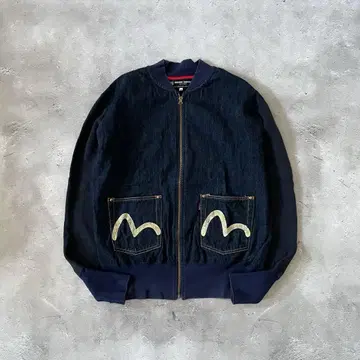 EVISU 에비수 combination jacket blouson y2k
