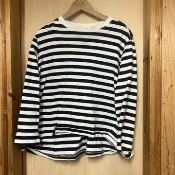 maillot/마요 border 플레어 long-T MAC-19226
