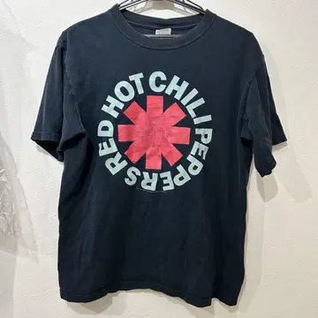 구제 의류 RED HOT CHILI PEPPERS 렛치리 락 티셔츠 M