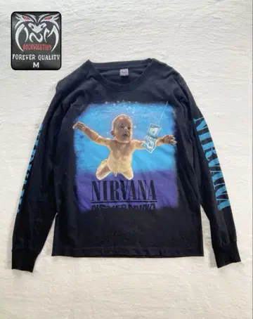 닐바나 NIRVANA 네버마인드 NEVERMIND 롱T