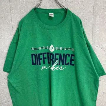 프룻 오브 더 룸 BLOOD DONOR 프린트 빅사이즈 T셔츠 2XL