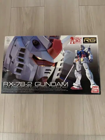 RG RX-78-2 GUNDAM 프로토타입 컬러