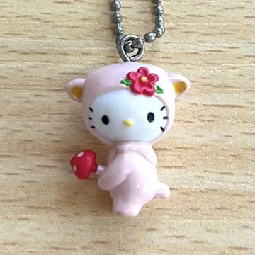 [ !초레어! ] 헤이세이 레트로! 헬로키티 양 키티 스트랩 키링