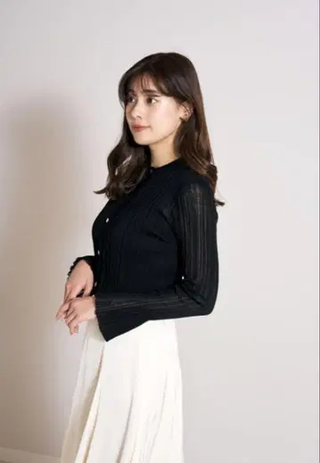 Herlipto Random Ribbed Knit Cardigan M