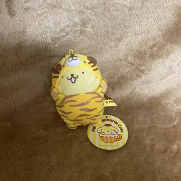 폼폼푸딩 카페 오사카 한정 호랑이 타이거 인형옷 봉제 인형