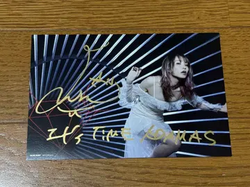 LiSA 친필 사인 엽서 ADAMAS 릴리스 이벤트
