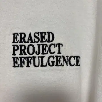 ERASED PROJECT 티셔츠