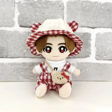 [ 곰돌이 귀 3세트 빨간색 ] Hey!Say!JUMP 봉제 인형 의상