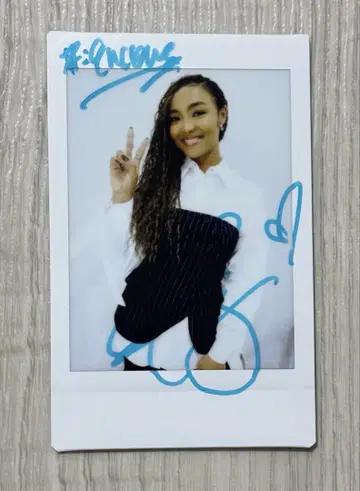 Crystal Kay 25주년 친필 사인 폴라로이드