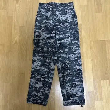 디지털 카모 와이드 팬츠
