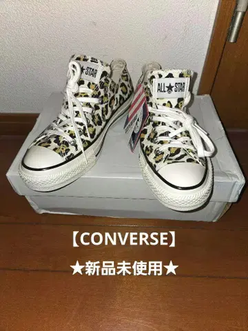 새상품 컨버스 올스타 US 레오파드 OX 24.5cm