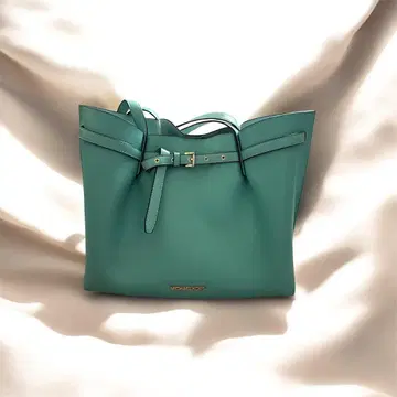 MICHAEL KORS 터콰이즈 토트백