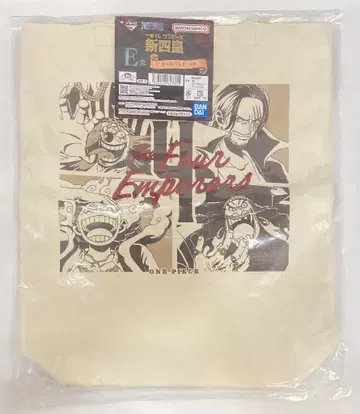BANDAI SPIRITS 제일복권 원피스 신사황 E상 토트백