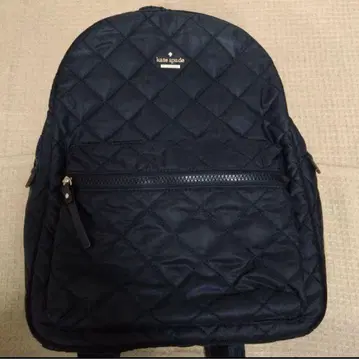 kate spade 퀼팅 백팩 블랙