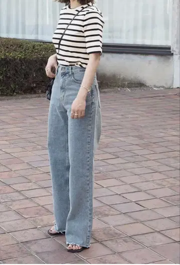 LAULEN 로렌 vintage like straight denim