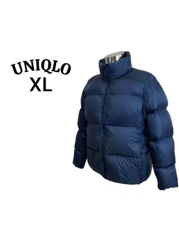 UNIQLO 네이비 울트라 라이트 다운 볼륨 다운 자켓 XL